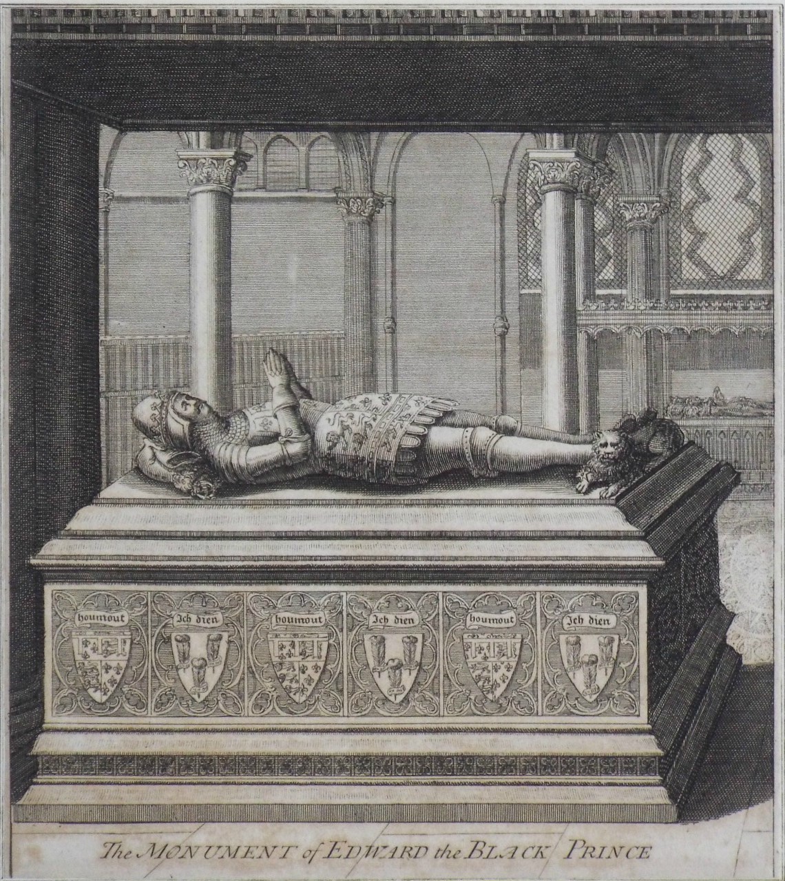 Print - The Monument of Edward the Black Prince